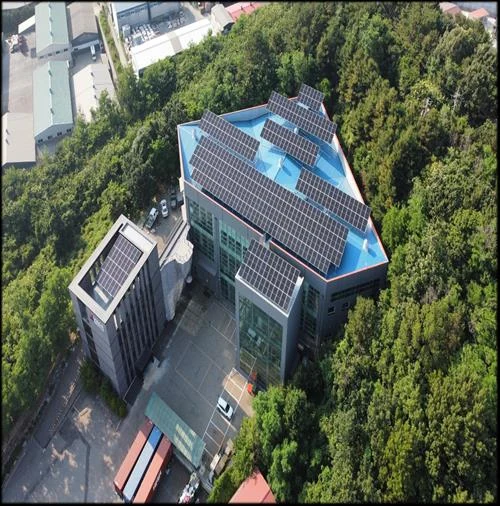 동인기연 자가소비 태양광발전소 현장